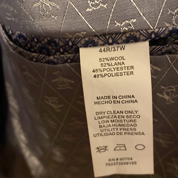 Penguin 44R gray sports coat - Picture 2 of 3